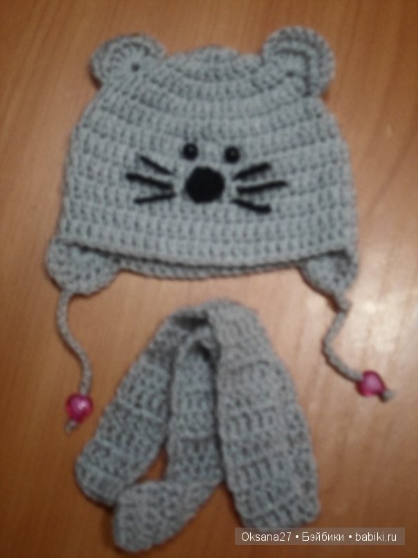 Шапочки и шарфики для кукол (фото 3)