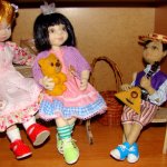 Мои валяные шарнирные кукляшки