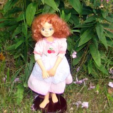 Авторская кукла Руфина, моя новая девочка - поделочка