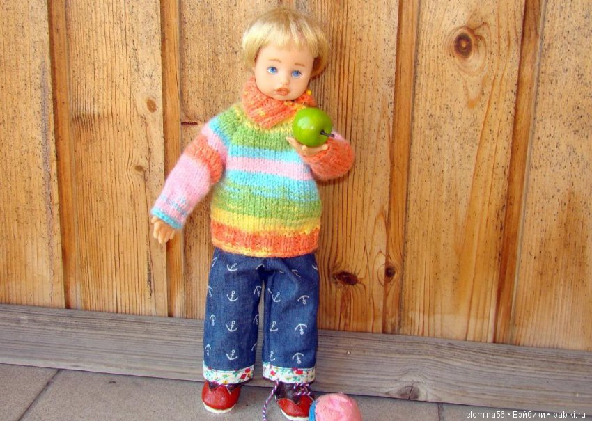 Апрелька и Андрейка — Лепка авторских кукол: полимерная глина (фото 9)