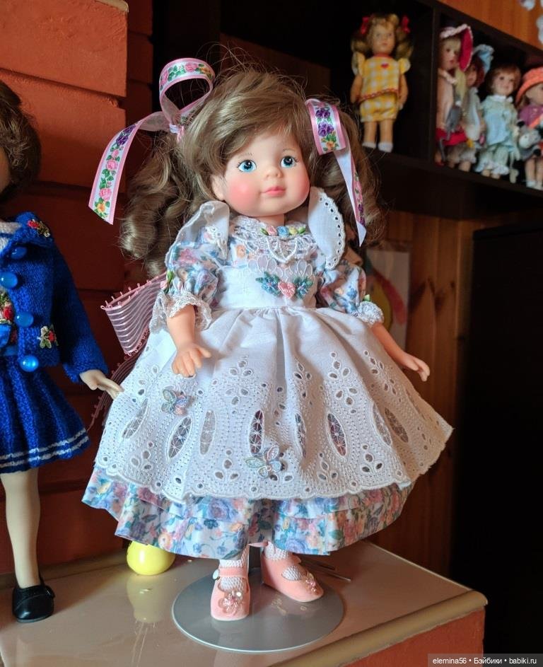 Нежная малышка Робин Вудс для Madame Alexander, серия Let's Play Dolls (фото 3)
