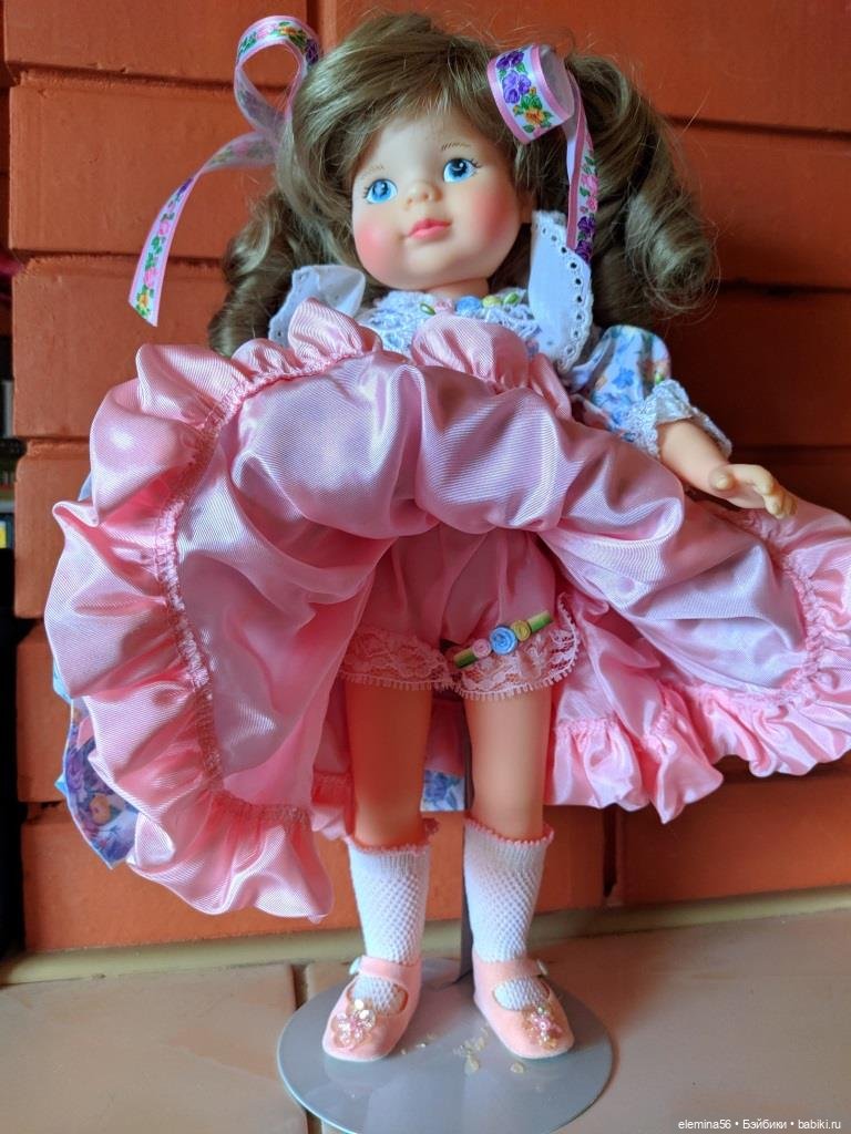 Нежная малышка Робин Вудс для Madame Alexander, серия Let's Play Dolls (фото 6)