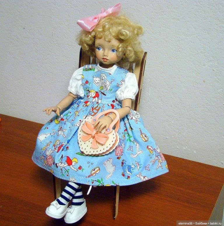 Сестренки Татьяна и Оленька, интерьерные куклы