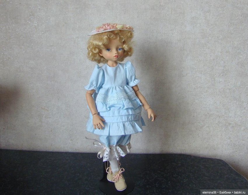 Сестренки Татьяна и Оленька, интерьерные куклы (фото 8)