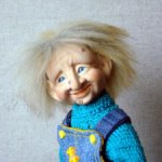 Интерьерная кукла: Гном дядюшка Бильдр