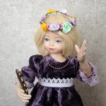 Интерьерная будуарная кукла:  "Свет мой зеркальце..."