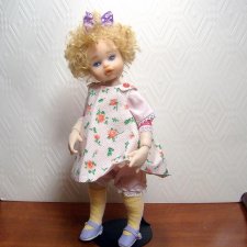 Малышка Мэрилин. Интерьерная кукла.