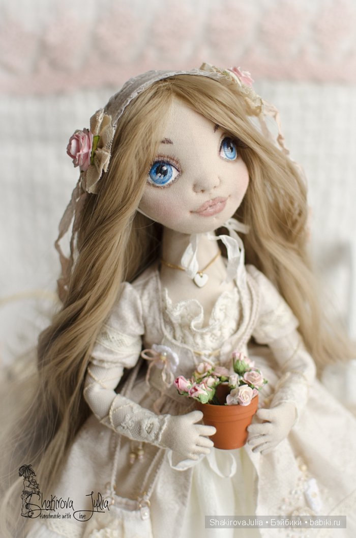 Мои текстильные авторские куклы, красавицы (фото 4)
