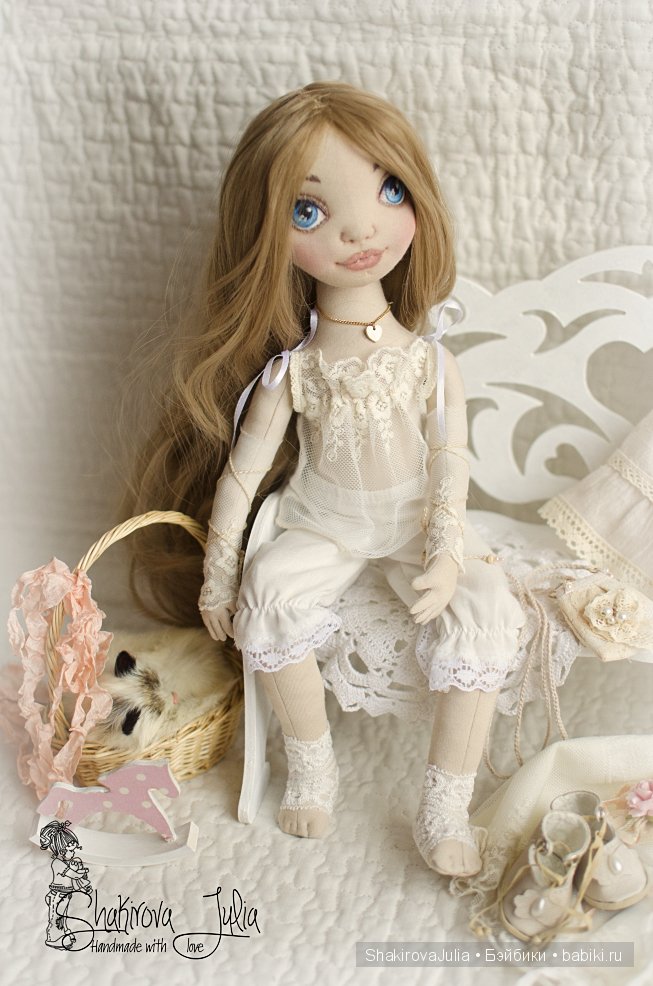 Мои текстильные авторские куклы, красавицы (фото 5)