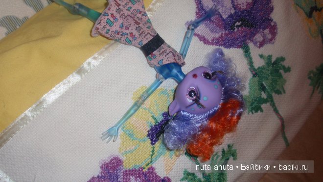 Моя Эсфирь. Перепрошивка волос куклы (фото 3)