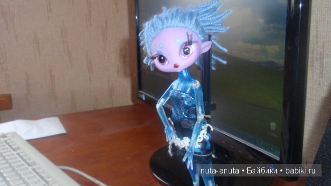 Моя Эсфирь. Перепрошивка волос куклы