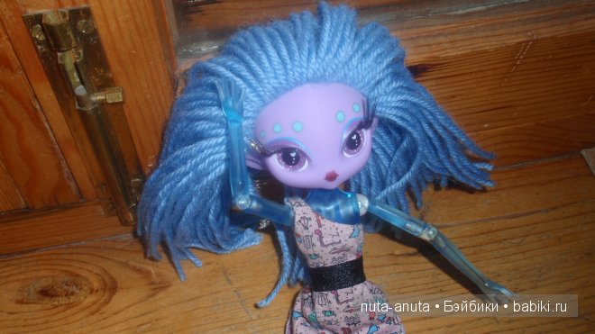 Моя Эсфирь. Перепрошивка волос куклы (фото 5)