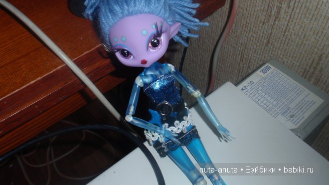 Моя Эсфирь. Перепрошивка волос куклы