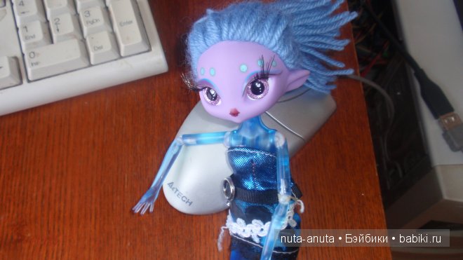 Моя Эсфирь. Перепрошивка волос куклы