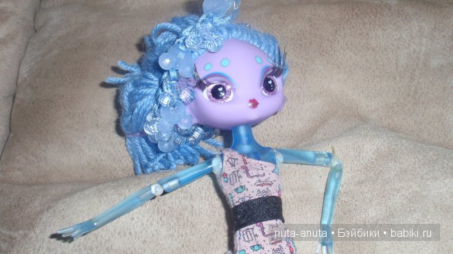 Моя Эсфирь. Перепрошивка волос куклы (фото 8)