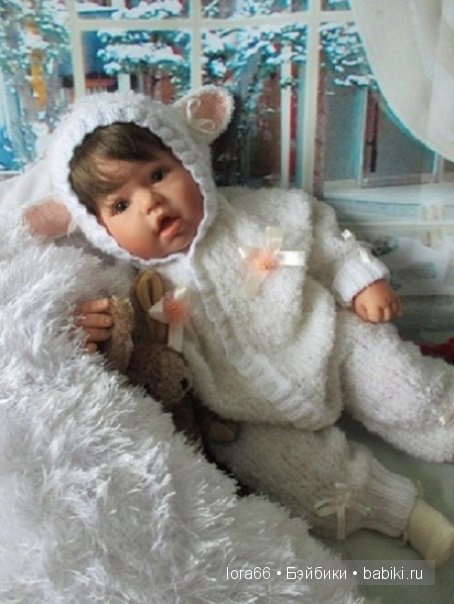 Мастер-класс "Овечка" — Вязание одежды для кукол: бесплатные схемы спицами и крючком