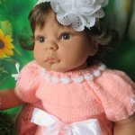 "Первая земляничка"- моя новая работа ( для малышек Lee Middleton ,реборн и всеx подобныx малышек-очаровашек)