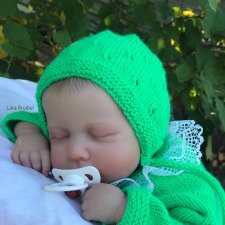 Комплект вязаный «Бантики»