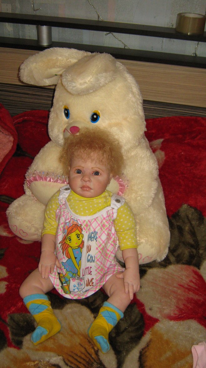 Малышка реборн Варенька из молда Рован Jessici Schenk (фото 5)