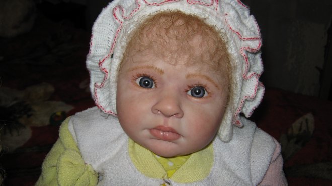 Малышка реборн Варенька из молда Рован Jessici Schenk (фото 3)