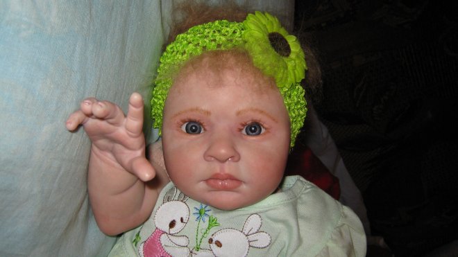 Куколка Варенька из молда Рован