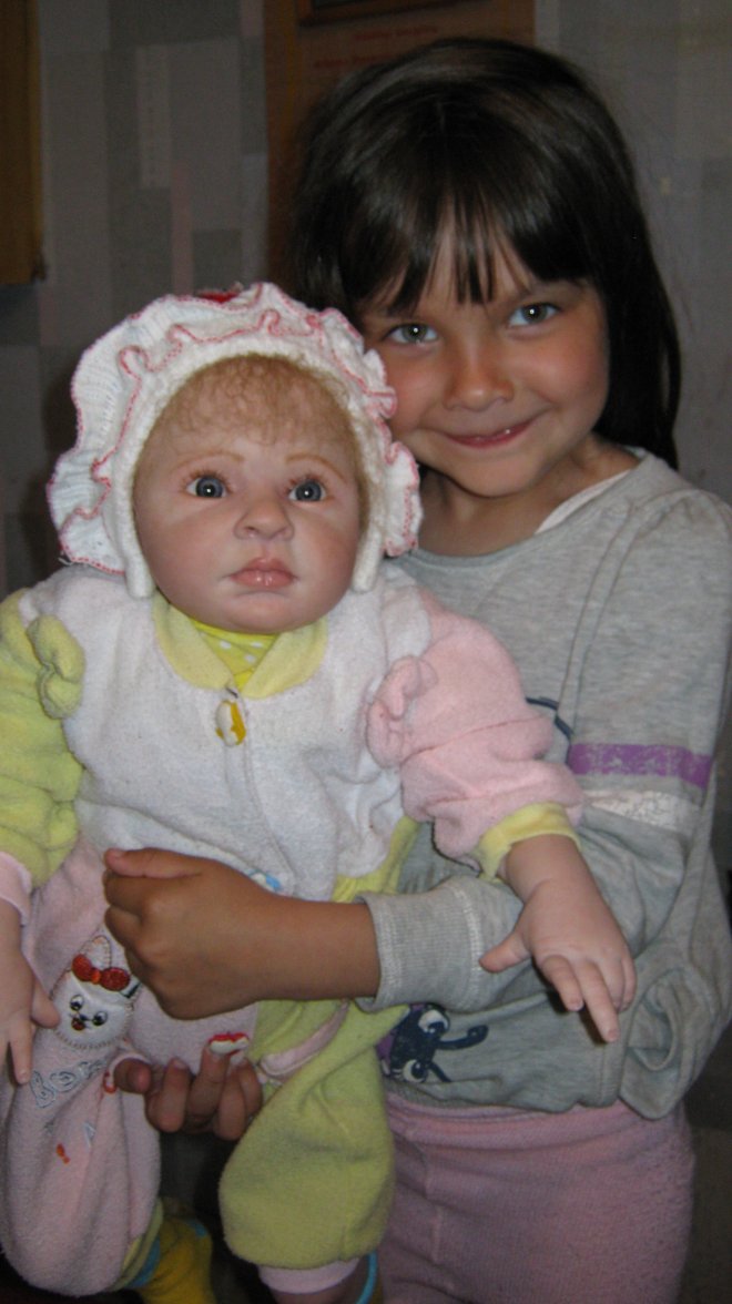 Малышка реборн Варенька из молда Рован Jessici Schenk (фото 4)