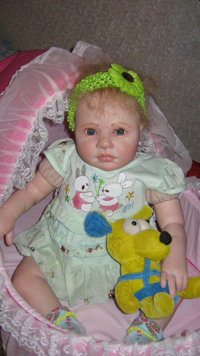 Малышка реборн Варенька из молда Рован Jessici Schenk