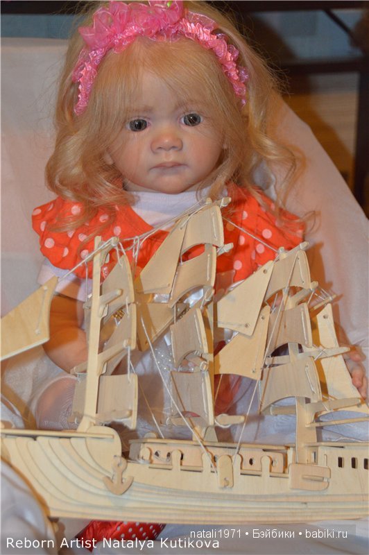 Златовласка реборн — Куклы Реборн (Reborn): работы мастеров (фото 5)