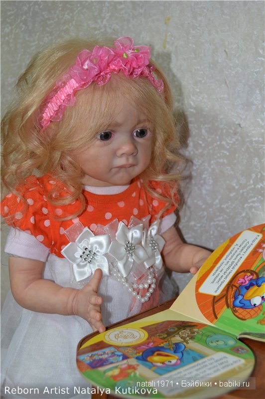 Златовласка реборн — Куклы Реборн (Reborn): работы мастеров (фото 7)