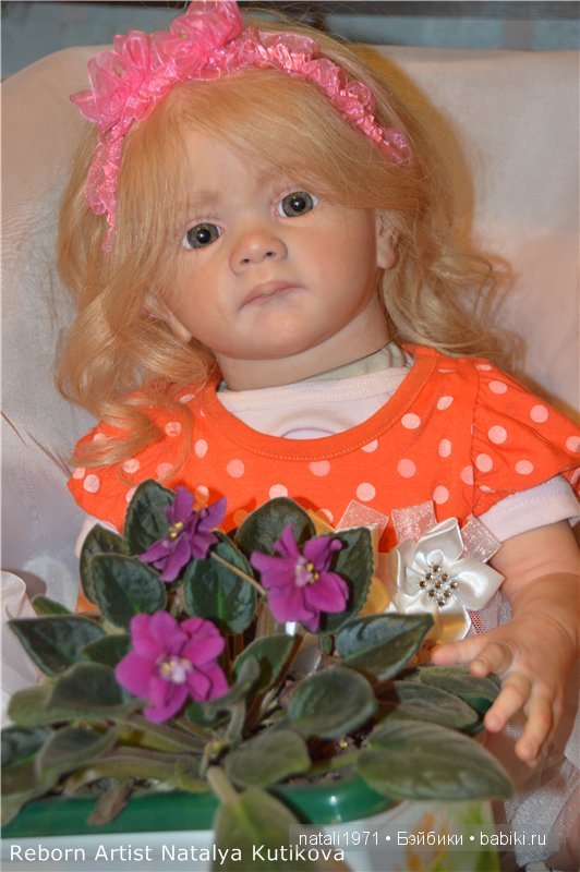 Златовласка реборн — Куклы Реборн (Reborn): работы мастеров