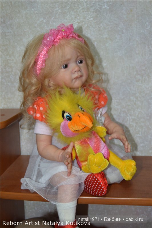 Златовласка реборн — Куклы Реборн (Reborn): работы мастеров (фото 8)