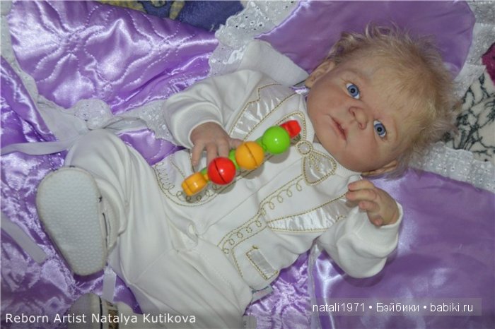 Кукла реборн Витенька или Мальчик Одуванчик (фото 10)