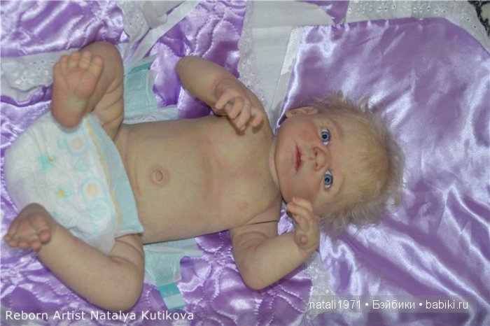Кукла реборн Витенька или Мальчик Одуванчик (фото 2)