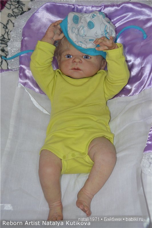 Кукла реборн Витенька или Мальчик Одуванчик (фото 6)