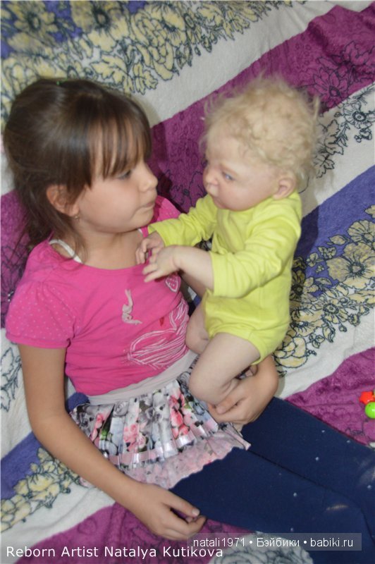 Кукла реборн Витенька или Мальчик Одуванчик