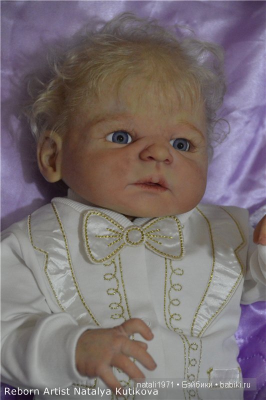Кукла реборн Витенька или Мальчик Одуванчик