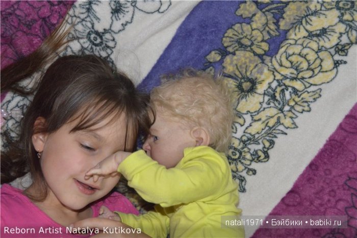 Кукла реборн Витенька или Мальчик Одуванчик