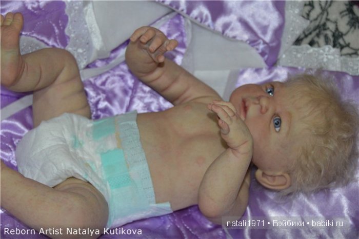 Кукла реборн Витенька или Мальчик Одуванчик (фото 4)