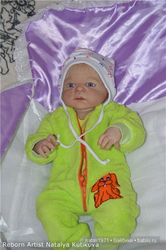 Кукла реборн Витенька или Мальчик Одуванчик (фото 7)