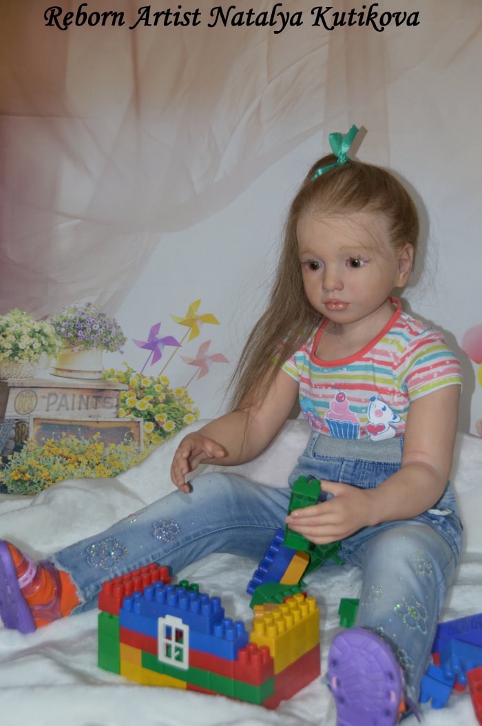 Кукла реборн Мариночка, из молда Аленка от Натали Блик
