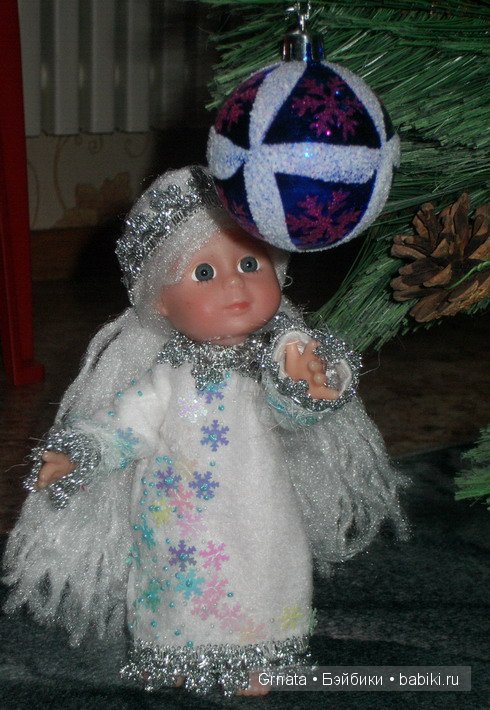 Снегурочка домашняя переодевалка