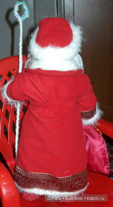 Дед Мороз из маски своими руками