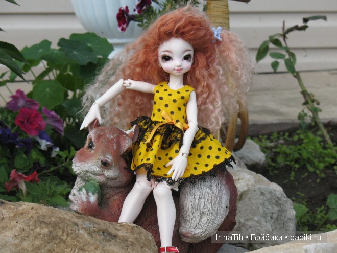 Моя Алиса (Momo от DollPamm) в цветах (фото 4)