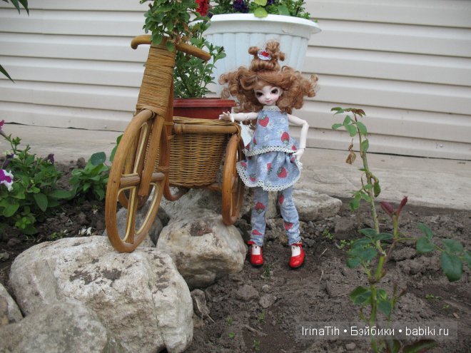 Моя Алиса (Momo от DollPamm) в цветах