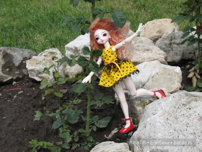 Моя Алиса (Momo от DollPamm) в цветах (фото 5)