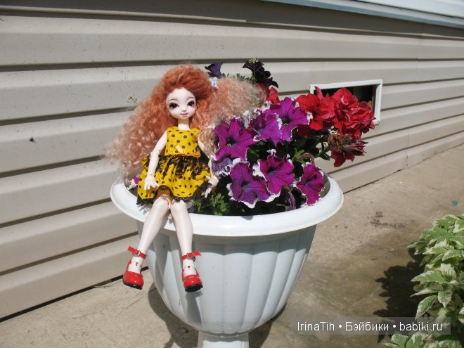 Моя Алиса (Momo от DollPamm) в цветах (фото 3)