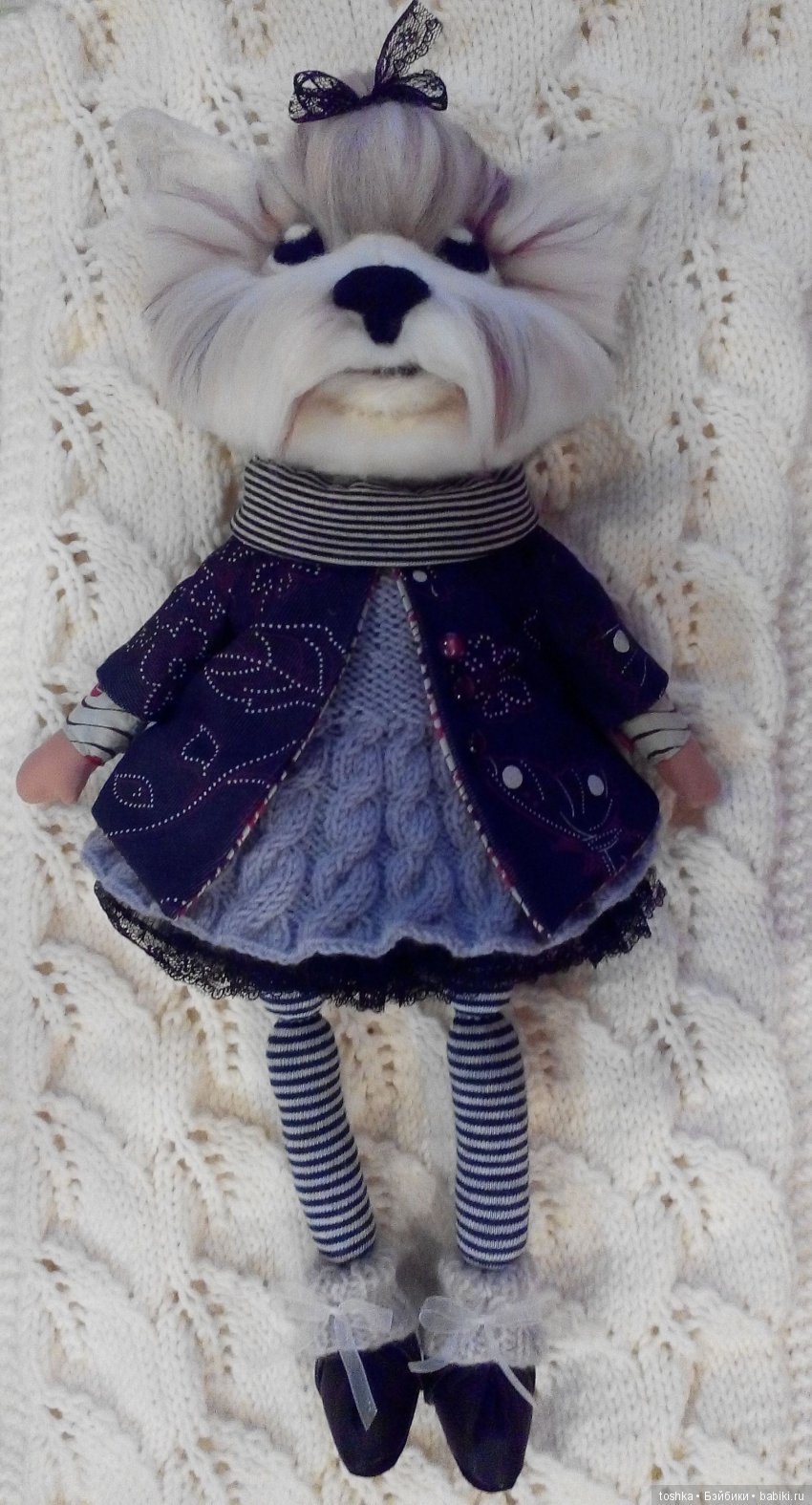 мои "вытворюшки" кукло-собака Йорка