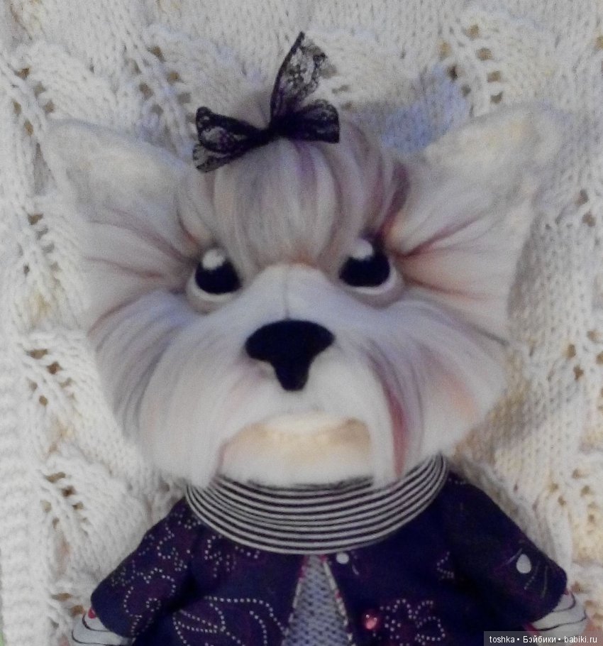 мои "вытворюшки" кукло-собака Йорка