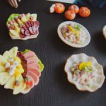 Оливье, колбасно-сырная нарезка