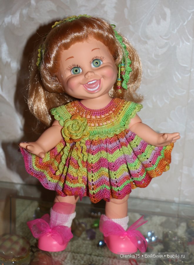 Наташкина радость! Galoob Baby Face doll (фото 4)